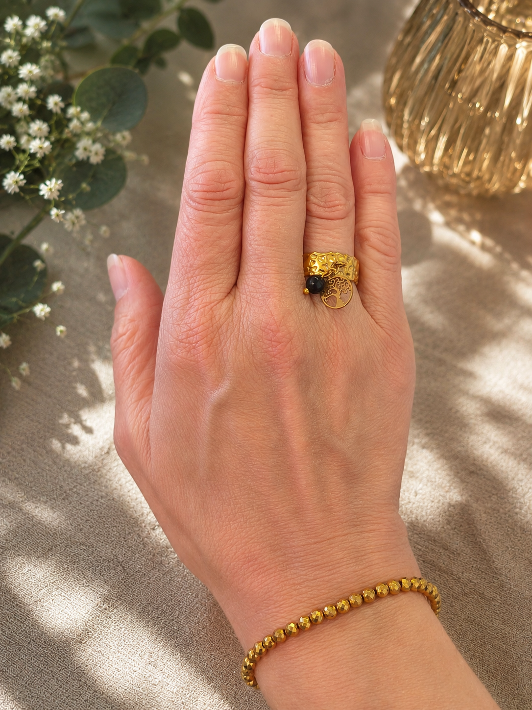 Bague Siena - Dorée