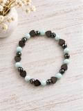 Bracelet Eden - Amazonite & hématite