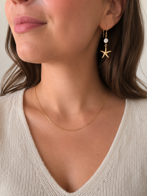 Boucles d'oreilles Tahaa - Nacre