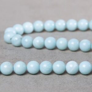 perle ronde amazonite du perou A pierres naturelles semi precieuses fines gemmes